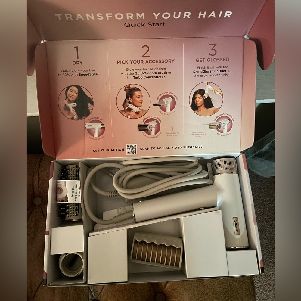 Shark Speed Style with 3 Attachments